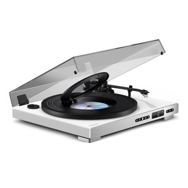 Turntable/Cd - Vinyl- Och Cd-Spelare Analog Plus 2-In-1 Vit ryhmässä / / @ Bengans Skivbutik AB (5674635)