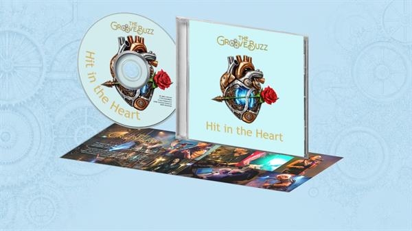 The Groovebuzz - Hit In The Heart ryhmässä CD / Kommande @ Bengans Skivbutik AB (5674648)