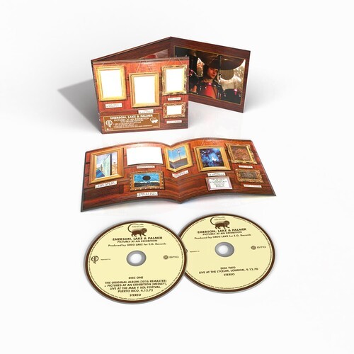 Emerson Lake & Palmer - Pictures At An Exhibition (Live) ryhmässä CD / Myydyimmät @ Bengans Skivbutik AB (5674805)