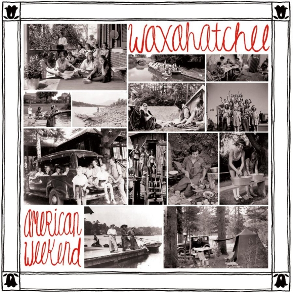 Waxahatchee - American Weekend (Red/White Swirl V ryhmässä VINYYLI / Kommande / Pop-Rock @ Bengans Skivbutik AB (5674820)