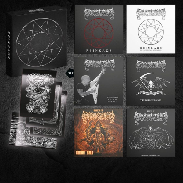 Dissection - Reinkaos (7 Lp Black Vinyl Box) ryhmässä VINYYLI / Kommande / Hårdrock @ Bengans Skivbutik AB (5675000)