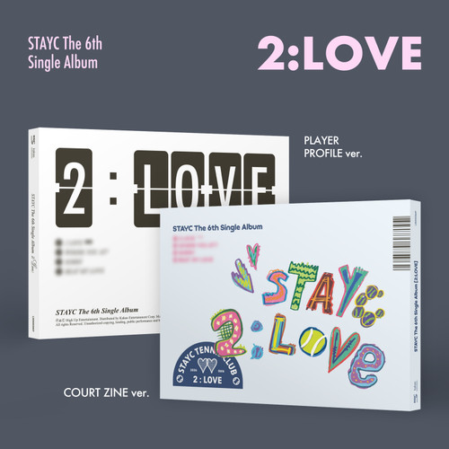 Stayc - 2 : Love (Random Ver.) ryhmässä Minishops / K-Pop Minishops / Stayc @ Bengans Skivbutik AB (5675031)