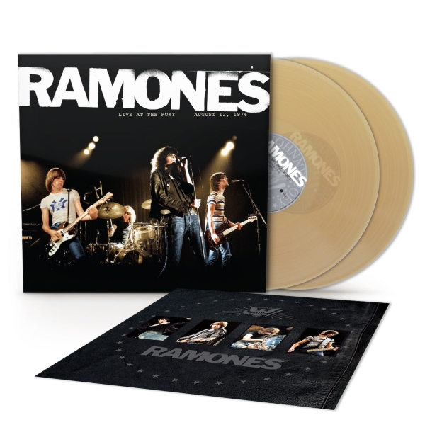Ramones - Live At The Roxy, 8/12/76 (Ltd 2Lp Translucent Tan Vinyl) ryhmässä VINYYLI / Kommande / Punk @ Bengans Skivbutik AB (5675041)