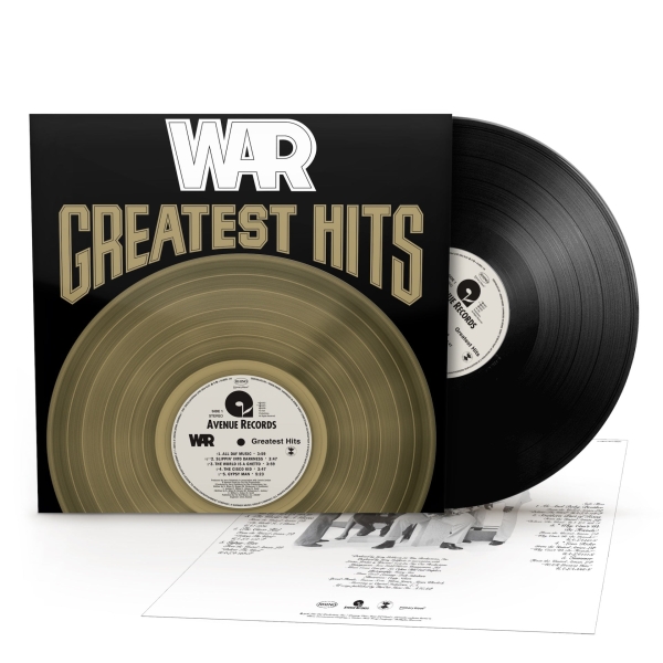 War - Greatest Hits (Ltd Black Vinyl) ryhmässä VINYYLI / Kommande / Pop-Rock @ Bengans Skivbutik AB (5675042)