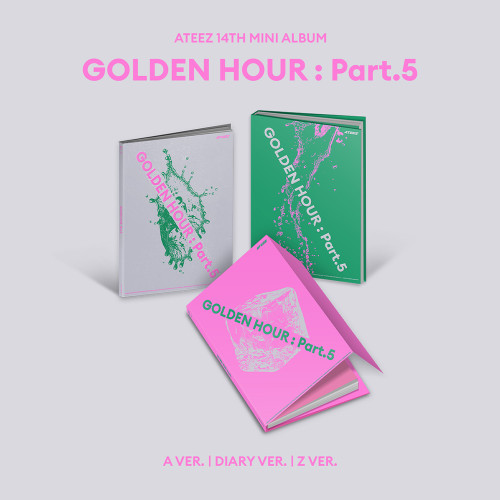 Ateez - Golden Hour : Part 5 (Random Ver.) + SW ryhmässä CD / Kommande / K-Pop @ Bengans Skivbutik AB (5675083)