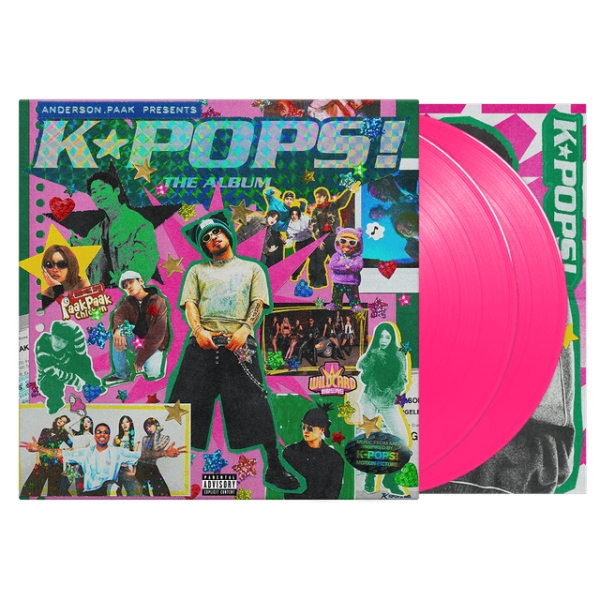Anderson .Paak - K-Pops! (Pink 2Lp - Music From And Inspired By K-Pops! Motion Picture) ryhmässä VINYYLI / Kommande / K-Pop @ Bengans Skivbutik AB (5675096)