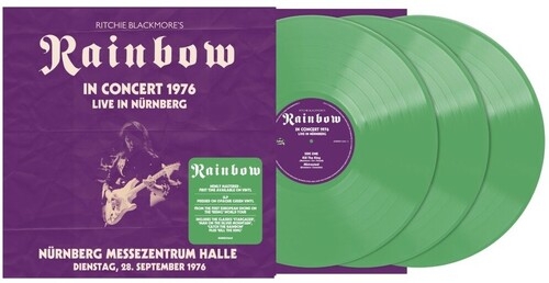 Ritchie Blackmores Rainbow - Live In Nurnberg 1976: Nurnberg Messezentrum Halle ryhmässä VINYYLI / Kommande / Hårdrock @ Bengans Skivbutik AB (5675102)