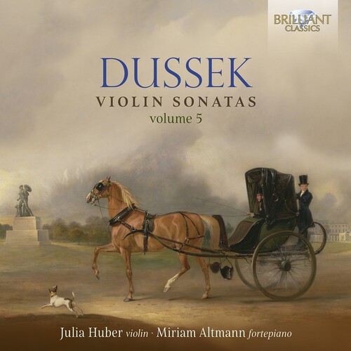Jan Ladislav Dussek - Violin Sonatas, Vol. 5 ryhmässä CD / Klassiskt @ Bengans Skivbutik AB (5675120)
