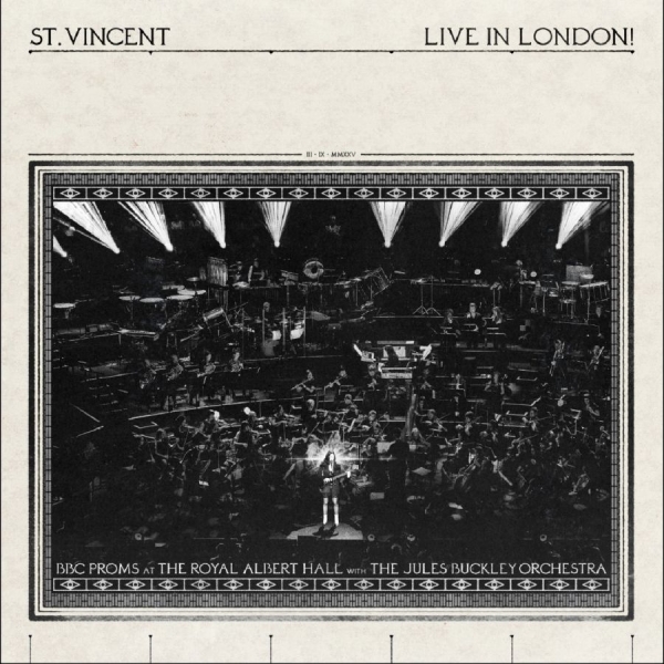 St. Vincent Jules Buckley - Live In London! (Bbc Proms At The R ryhmässä VINYYLI / Kommande / Pop-Rock @ Bengans Skivbutik AB (5675129)