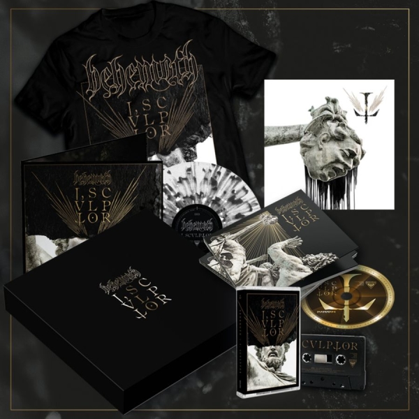 Behemoth - I, Sculptor (Splatter Vinyl Lp, Cd ryhmässä VINYYLI / Kommande / Hårdrock @ Bengans Skivbutik AB (5675146)