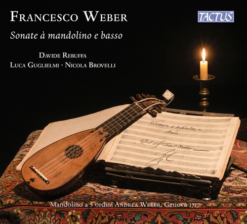 Francesco Weber - Sonate A Mandolino E Basso ryhmässä CD / Klassiskt @ Bengans Skivbutik AB (5675199)