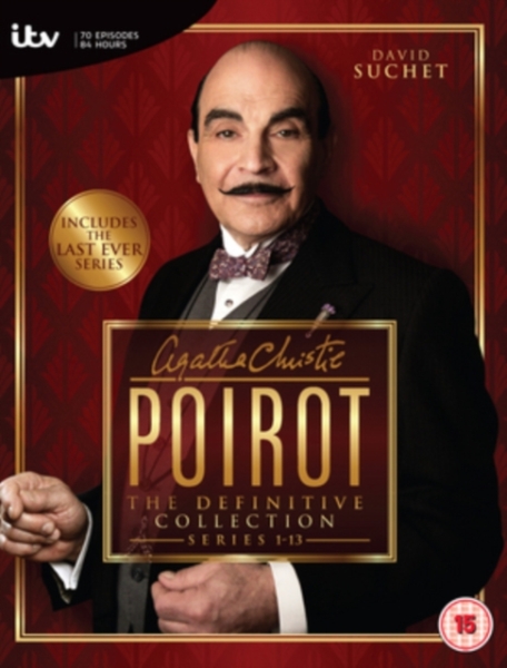 Movie - Poirot Complete Series 1-13 ryhmässä Elokuva / Elokuva DVD / Drama @ Bengans Skivbutik AB (5675469)