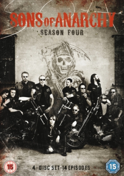 Movie - Sons Of Anarchy Season 4 ryhmässä Elokuva / Elokuva DVD / Action @ Bengans Skivbutik AB (5675478)
