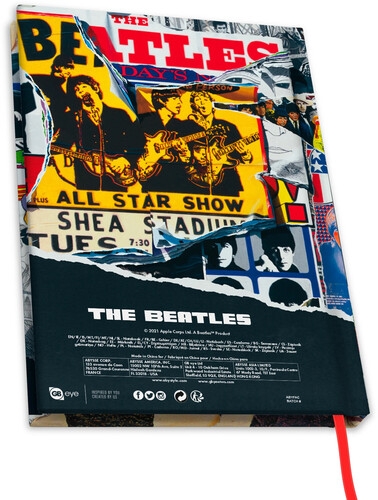 The Beatles - A5 Notebook The Beatles Anthology ryhmässä MERCHANDISE / Merch / Pop-Rock @ Bengans Skivbutik AB (5675503)