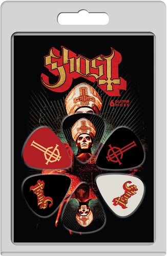 Ghost - Meliora - Guitar Picks (6 Pack) ryhmässä MERCHANDISE / Merch / Hårdrock @ Bengans Skivbutik AB (5675514)