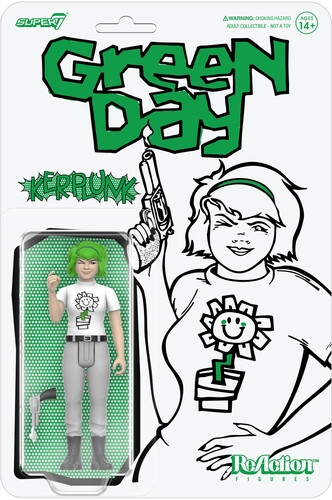 Green Day - Super7 Reaction Figures - Kerplunk Girl ryhmässä MERCHANDISE / Merch / Punk @ Bengans Skivbutik AB (5675523)
