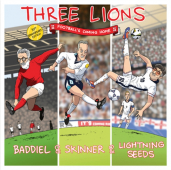 Baddiel Skinner & Lightning Seeds - Three Lions ryhmässä Musiikki / CD-Single / Kommande / Pop-Rock @ Bengans Skivbutik AB (5675534)