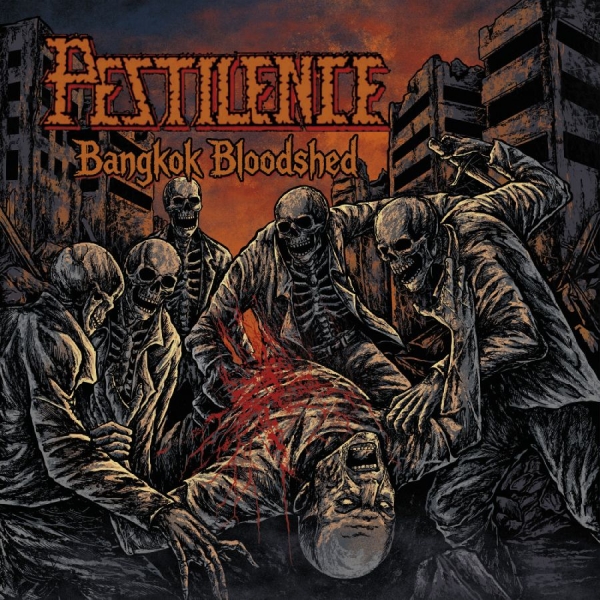 Pestilence - Bangkok Bloodshed ryhmässä CD / Kommande / Hårdrock @ Bengans Skivbutik AB (5675651)
