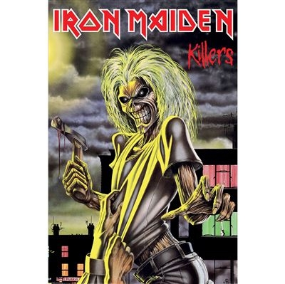 Iron Maiden - Killers Maxi Poster 91,5 X 61 Cm ryhmässä MERCHANDISE / Poster / Heavy Metal @ Bengans Skivbutik AB (5675691)