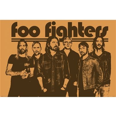 Foo Fighters - Group Maxi Poster 91,5 X 61 Cm ryhmässä MERCHANDISE / Poster / Heavy Metal @ Bengans Skivbutik AB (5675692)