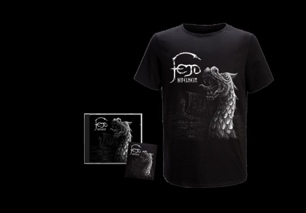 Fejd - Nifelheim (T-Shirt L + Patch) ryhmässä CD / Kommande / Hårdrock @ Bengans Skivbutik AB (5675817)