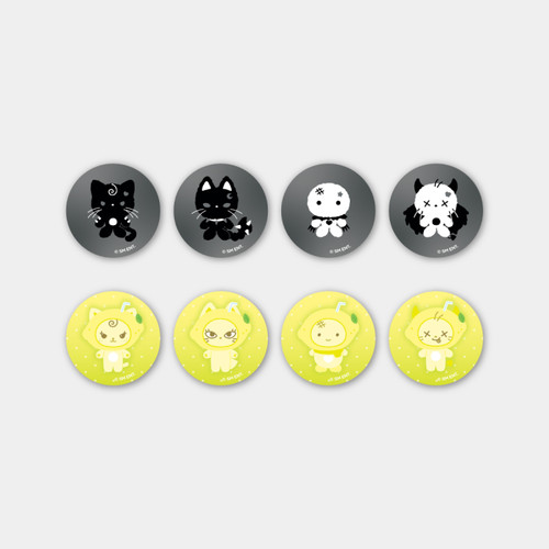 aespa - Make It Lemonade Official MD : Random Lenticular Pin Button ryhmässä MERCHANDISE / Merch / Kommande / K-Pop @ Bengans Skivbutik AB (5675914)