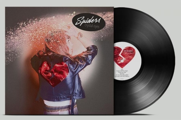 Spiders - Crystal Eyes (Black Vinyl LP) ryhmässä VINYYLI / Kommande / Pop-Rock,Svensk Musik @ Bengans Skivbutik AB (5676174)