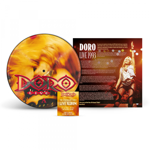 Doro - Live (Picture Vinyl LP) ryhmässä ME SUOSITTELEMME / Perjantain julkaisut / 2026-07-03 @ Bengans Skivbutik AB (5676192)