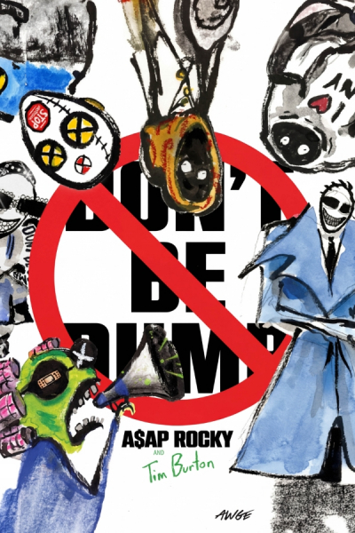 A$Ap Rocky - Don't Be Dumb 91,5 X 61 Cm ryhmässä MERCHANDISE / Poster / Hip Hop-Rap @ Bengans Skivbutik AB (5676193)