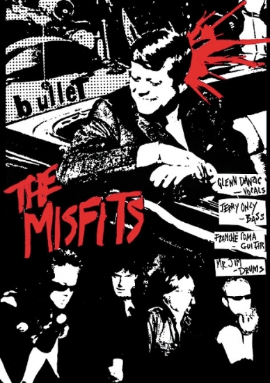 The Misfits - Bullet In The Head 91,5 X 61 Cm ryhmässä MERCHANDISE / Poster / Punk @ Bengans Skivbutik AB (5676214)