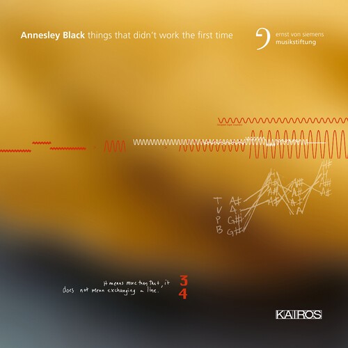 Annesley Black - Things That Didn't Work The First T ryhmässä CD / Klassiskt @ Bengans Skivbutik AB (5676245)