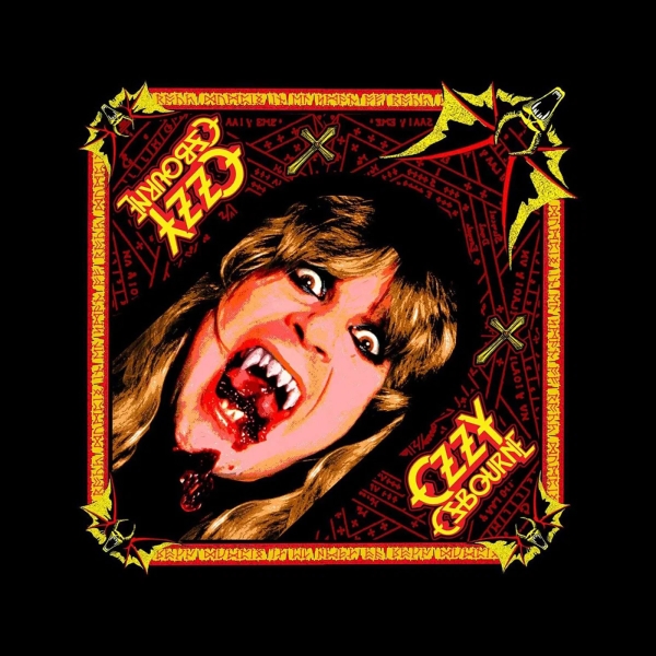 Ozzy Osbourne - Unisex Bandana: Speak Of The Devil (Black) ryhmässä MERCHANDISE / Merch / Kommande / Hårdrock @ Bengans Skivbutik AB (5676442)