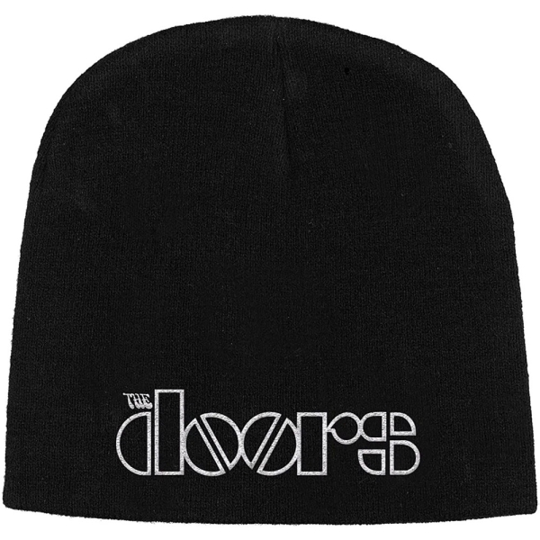 The Doors - Unisex Beanie Hat: Logo (Black) ryhmässä MERCHANDISE / Merch / Kommande / Pop-Rock @ Bengans Skivbutik AB (5676446)
