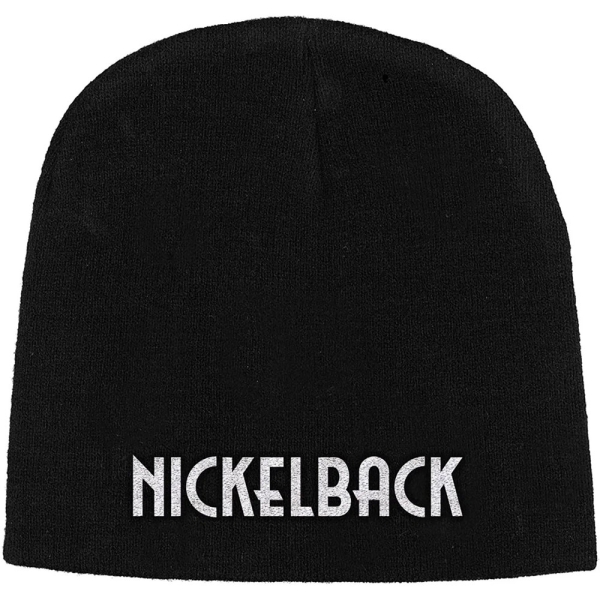 Nickelback - Unisex Beanie Hat: Logo (Black) ryhmässä MERCHANDISE / Merch / Kommande / Pop-Rock @ Bengans Skivbutik AB (5676448)