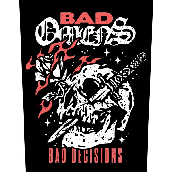 Bad Omens - Back Patch: Bad Decisions ryhmässä MERCHANDISE / Kangasmerkki / / @ Bengans Skivbutik AB (5676449)
