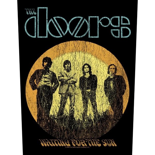 The Doors - Back Patch: Waiting For The Sun ryhmässä MERCHANDISE / Kangasmerkki / / @ Bengans Skivbutik AB (5676451)