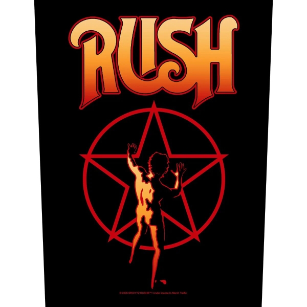 Rush - Back Patch: Starman ryhmässä MERCHANDISE / Kangasmerkki /  /  @ Bengans Skivbutik AB (5676452)
