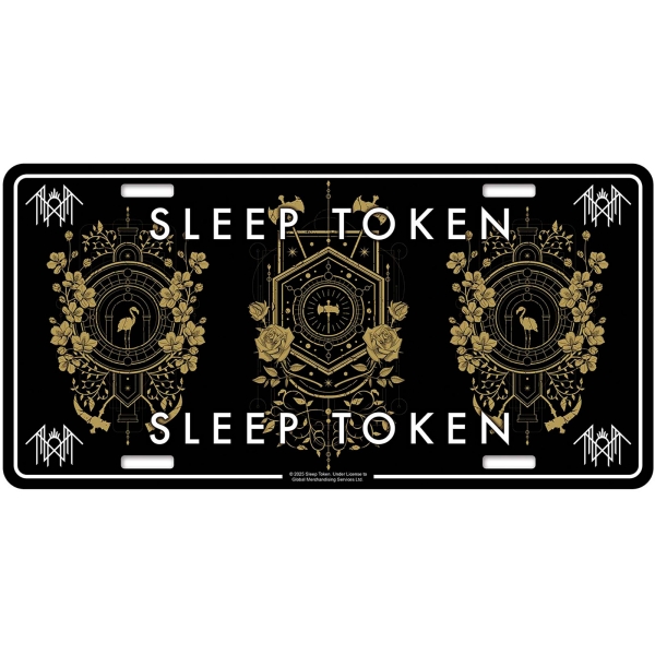 Sleep Token - Number Plate: Even In Arcadia Sigils ryhmässä MERCHANDISE / Merch / Kommande / Hårdrock @ Bengans Skivbutik AB (5676504)