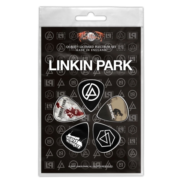 Linkin Park - Plectrum Pack: Classics ryhmässä MERCHANDISE / Merch / Kommande / Hårdrock @ Bengans Skivbutik AB (5676536)