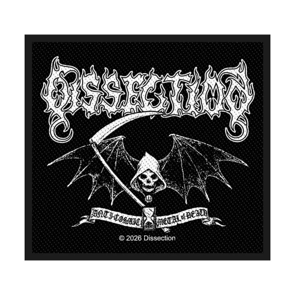 Dissection - Standard Woven Patch: Reaper ryhmässä MERCHANDISE / Kangasmerkki / / @ Bengans Skivbutik AB (5676546)