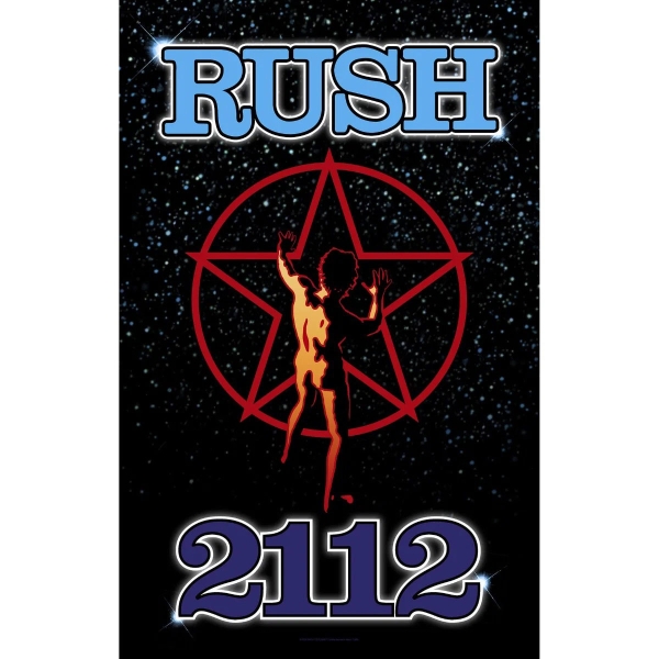 Rush - Textile Poster: 2112 ryhmässä MERCHANDISE / Merch / Kommande / Hårdrock @ Bengans Skivbutik AB (5676548)