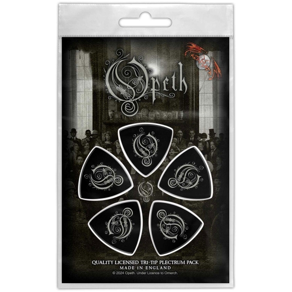 Opeth - Tri-Tip Plectrum Pack: The Last Will And Testament ryhmässä MERCHANDISE / Merch / Kommande / Hårdrock @ Bengans Skivbutik AB (5676566)