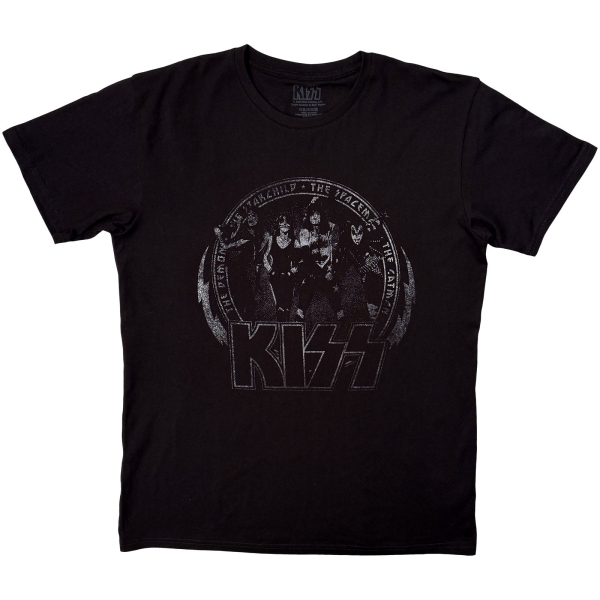 Kiss - Unisex T-Shirt: Spaceman (Black) ryhmässä MERCHANDISE / T-paita / Kommande / Hårdrock @ Bengans Skivbutik AB (5676577r)