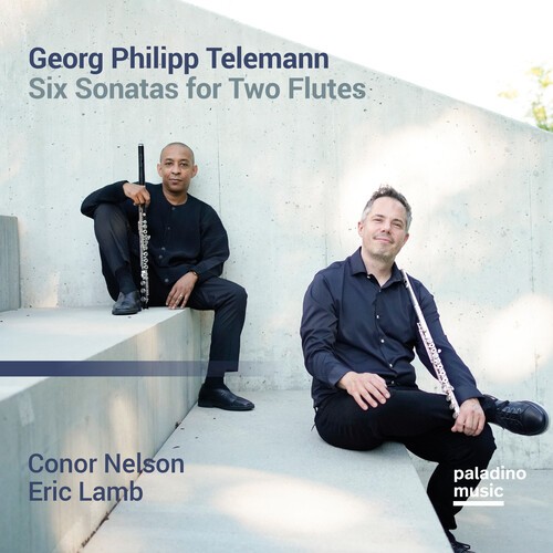 Telemann G P - Six Sonatas For Two Flutes ryhmässä CD / Klassiskt @ Bengans Skivbutik AB (5676592)