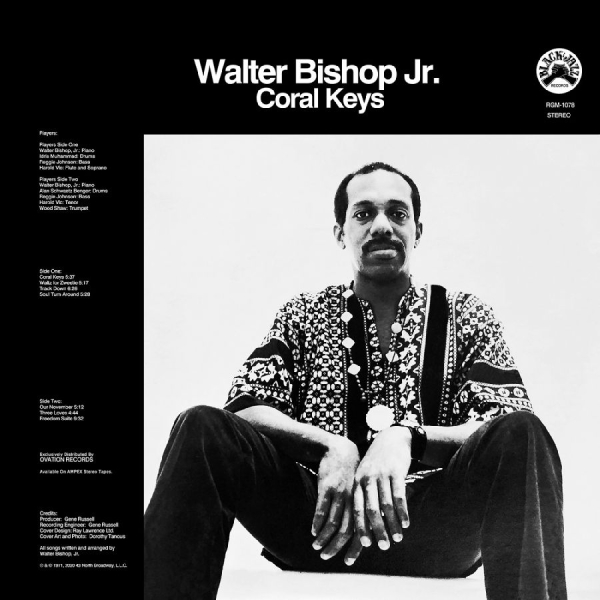 Bishop Jr. Walter - Coral Keys - Remastered (Blue With ryhmässä VINYYLI / Kommande / Jazz @ Bengans Skivbutik AB (5676650)