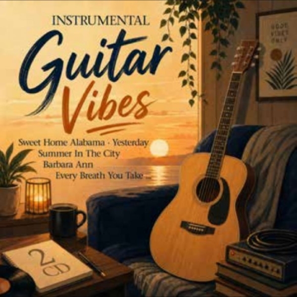 Various Artists - Instrumental Guitar Vibes ryhmässä CD / Kommande / Pop-Rock @ Bengans Skivbutik AB (5676698)