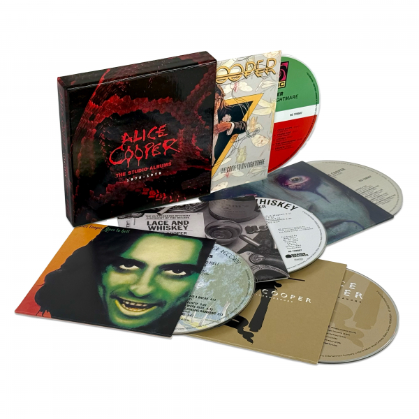 Alice Cooper - The Studio Albums 1975-1978 (Ltd 5Cd Boxset) ryhmässä CD / Kommande / Hårdrock @ Bengans Skivbutik AB (5676790)