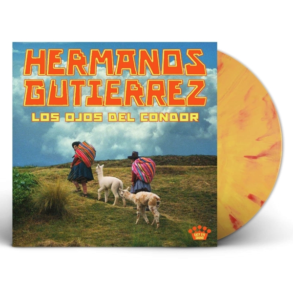 Hermanos Gutiérrez - Los Ojos Del Cóndor (Solar Flare Vinyl) ryhmässä VINYYLI / Kommande / Pop-Rock @ Bengans Skivbutik AB (5676826)
