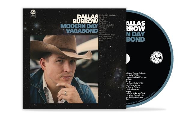 Dallas Burrow - Modern Day Vagabond ryhmässä CD / Kommande / Country @ Bengans Skivbutik AB (5676895)