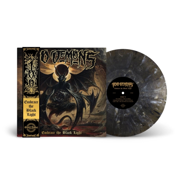 100 Demons - Embrace The Black Light ryhmässä VINYYLI / Kommande / Hårdrock @ Bengans Skivbutik AB (5676944)